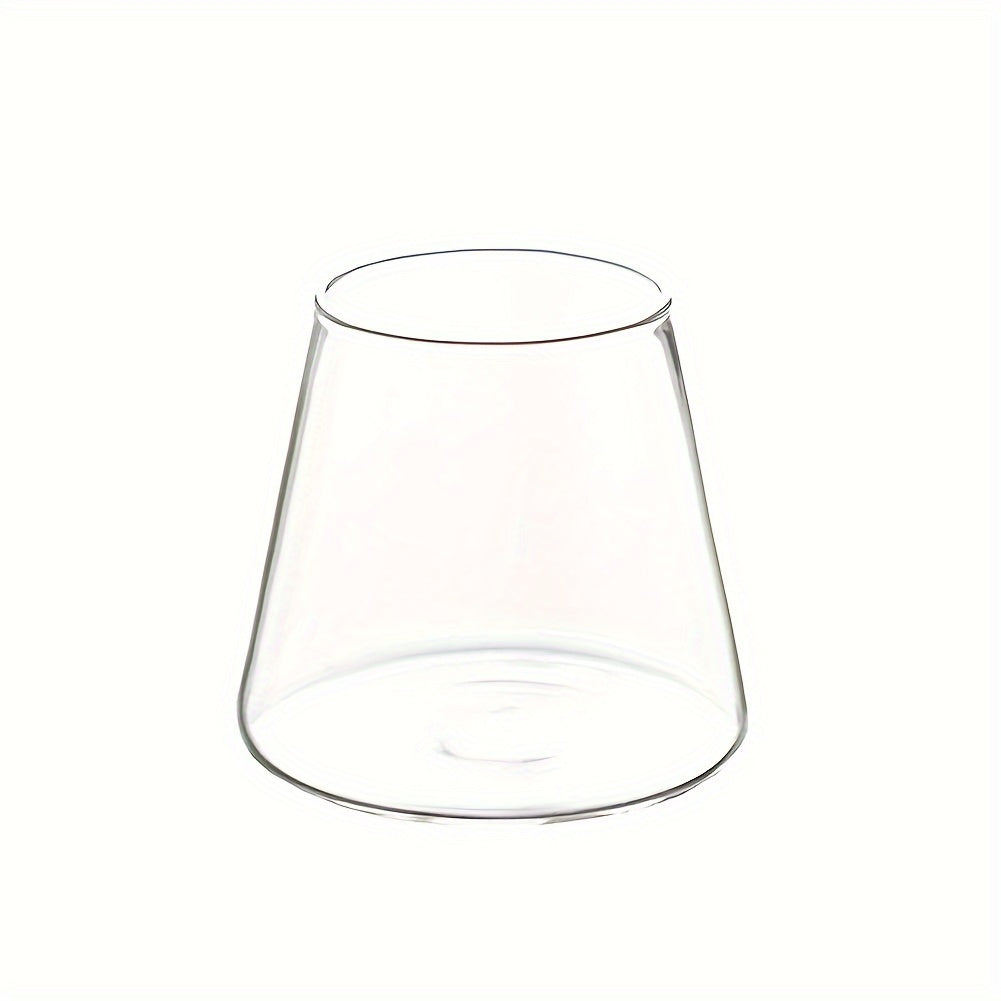 Vintage Mount Fuji Beer Glasses 2pcs Vintage Mount Fuji Beer Glasses - 10oz Clear Glass Cups, Stemless Wine Glasses, Creative Beer Cup for Whiskey, Coffee, Cocktail, Beverage, Water