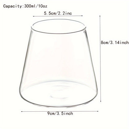 Vintage Mount Fuji Beer Glasses 2pcs Vintage Mount Fuji Beer Glasses - 10oz Clear Glass Cups, Stemless Wine Glasses, Creative Beer Cup for Whiskey, Coffee, Cocktail, Beverage, Water